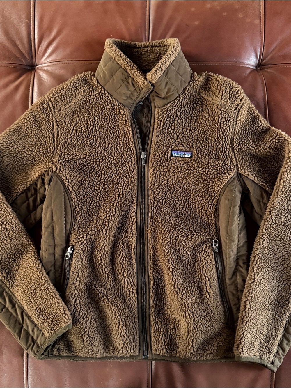 Patagonia Women’s Brown Retro Pile Fleece Jacket